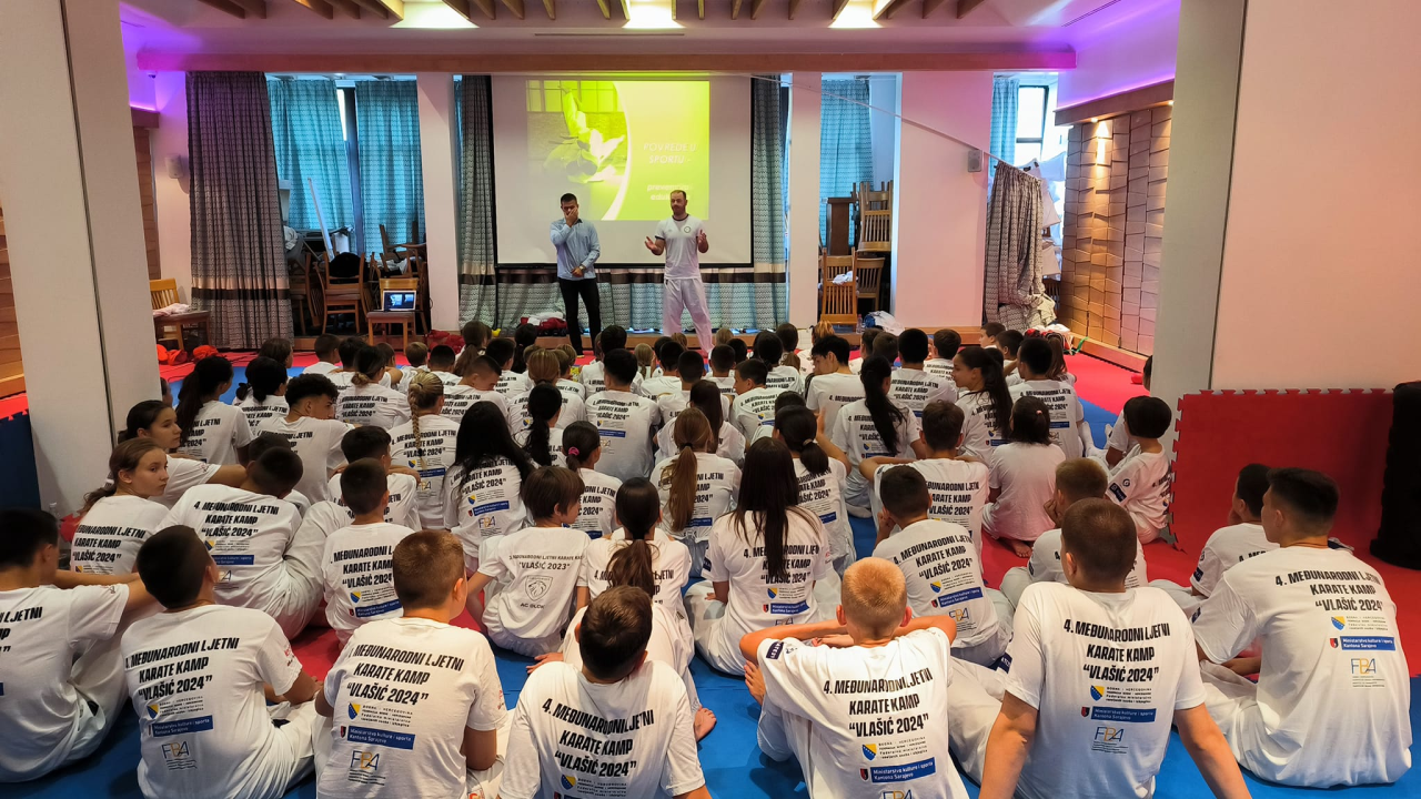Članovi KK Šibenik 1066 sudjelovali na Međunarodnom ljetnom karate kampu na Vlašiću