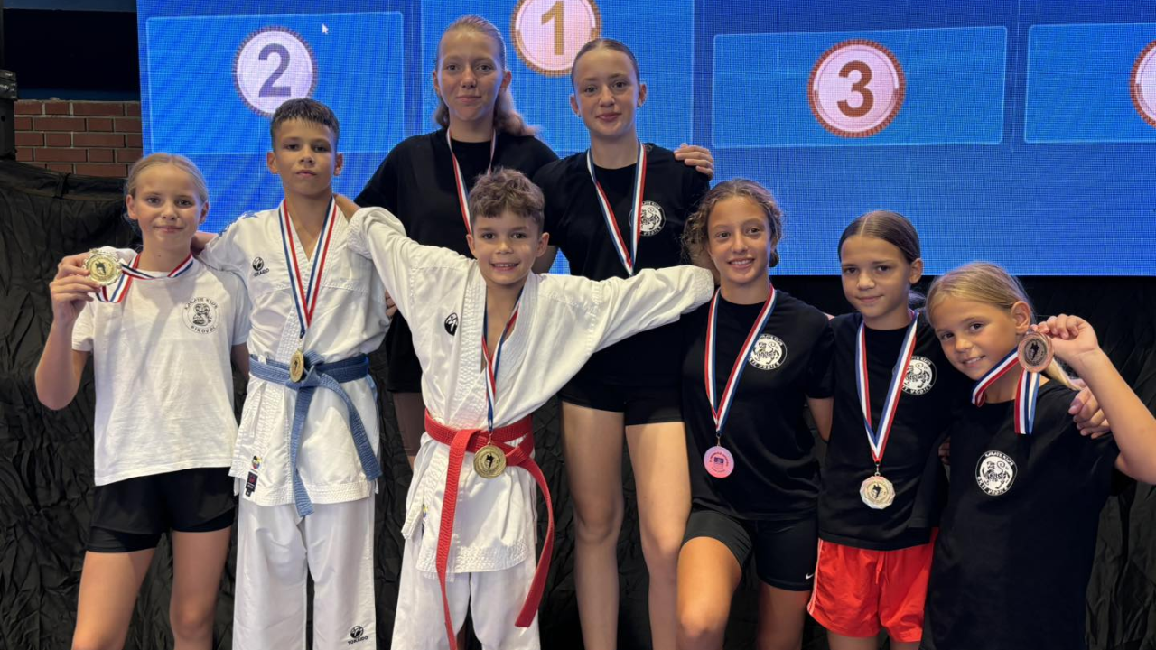 Karateke vodičkog Okita do osam medalja na 'Međimurje Openu'