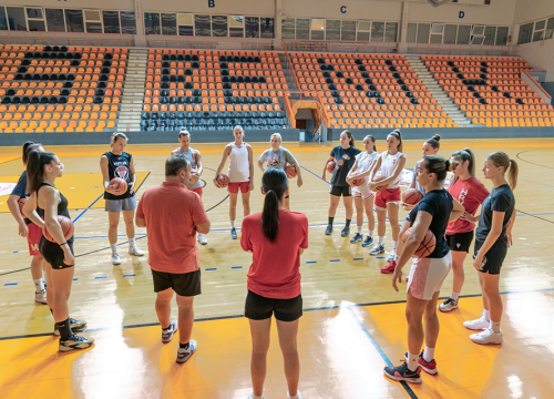 Fotografija 5 - Osvježeni kadar ŽKK Šibenik počeo pripreme: Strana pojačanja, jedan povratak, zadržavanje mladih