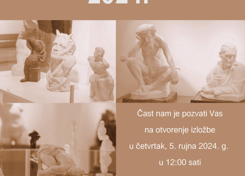 Fotografija 2 - Otvorenje izložbe 'Meštrovićevi dani 2024.' u Muzeju grada Šibenika