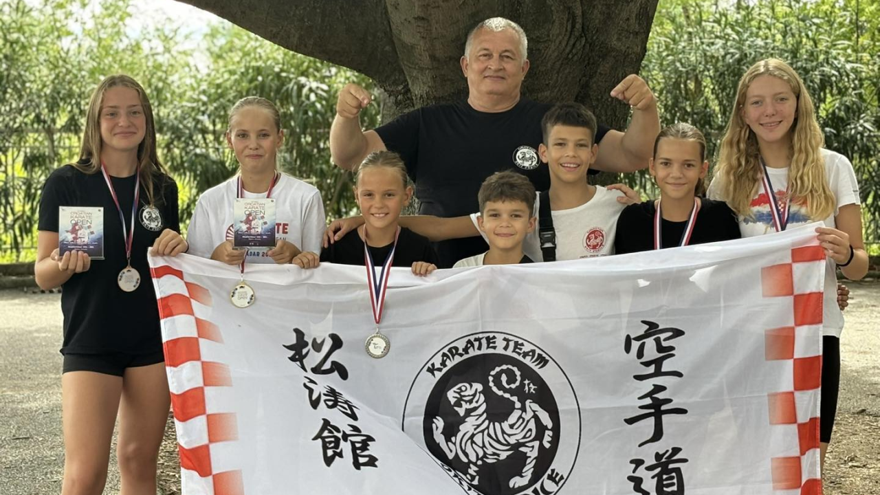 Odličan rezultat Karate kluba Okit iz Vodica na Cro Openu