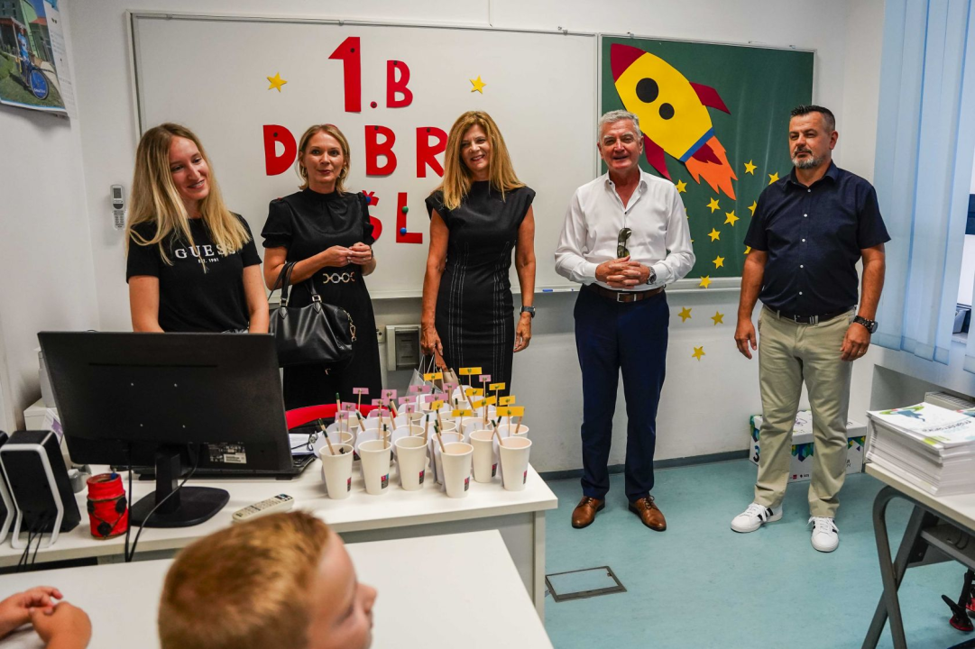Gradonačelnik Burić pozdravio prvašiće u OŠ Meterize