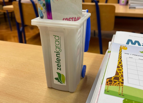 Fotografija 6 - Zeleni grad podijelio zanimljive poklone prvašićima grada Šibenika i općine Bilice