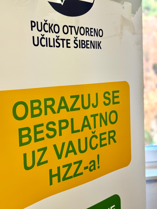 Iskoristite popust do 20 posto na programe prekvalifikacije i obrazovanja u POU Šibenik!
