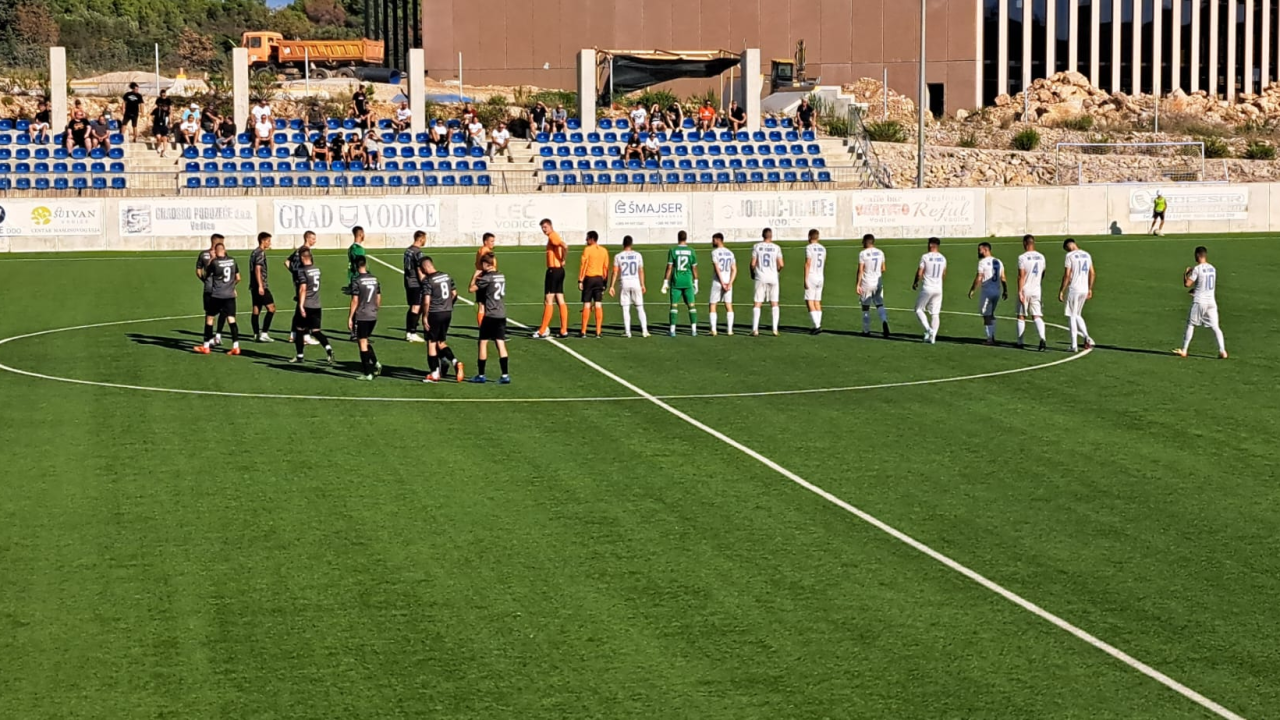 Nogometaši Vodica nakon uvjerljive pobjede prvi na tablici, Zagora uzela veliki bod u gostima