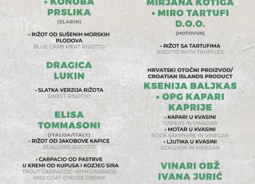 Fotografija 4 - Skradinski festival rižota uz vrsne kuhare garantira gastro spektakl