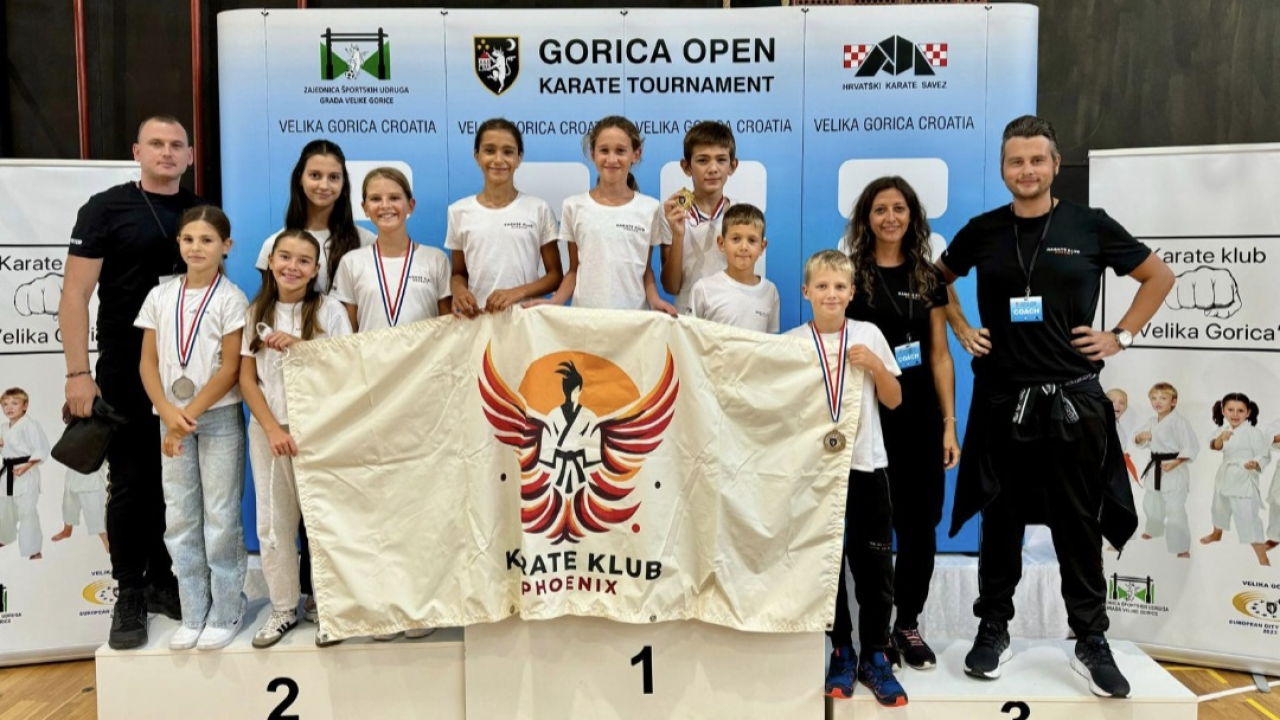 Pet karataša Phoenixa došlo do medalje na turniru u Velikoj Gorici