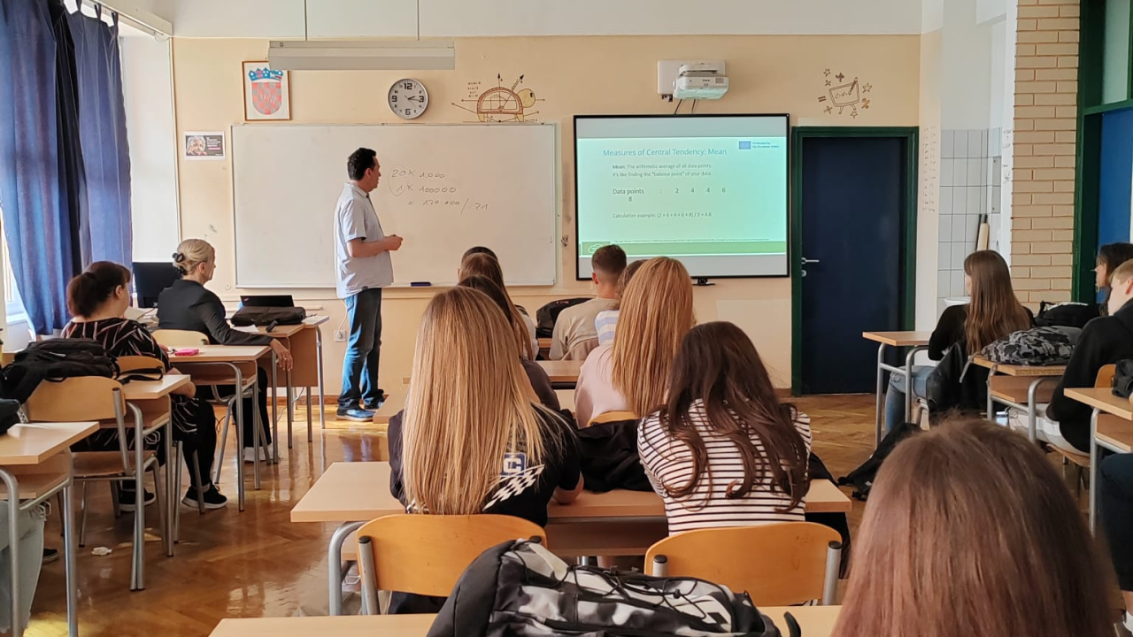 Primjena AI u predviđanju trendova: Zanimljiva radionica TUŠ-a i VUŠ-a Šibenik