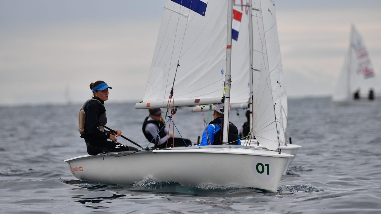 Šibensko-vodička jedriličarska posada Vlahov/Uroda došla do srebra na PH u klasi 420