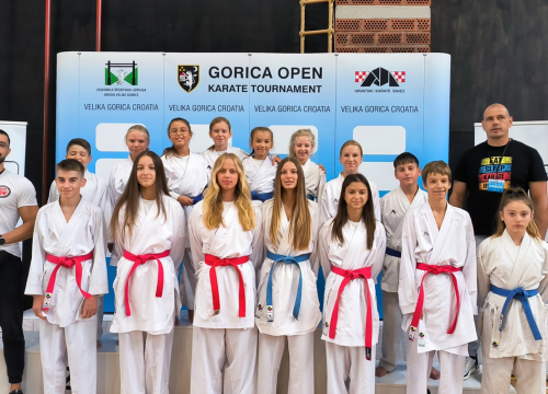 Članovima Karate kluba Šibenik 1066 iz Velike Gorice 12 medalja