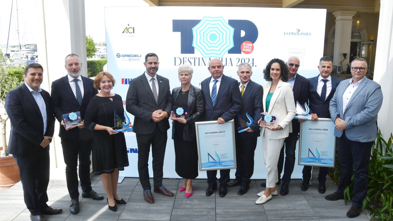 Rogoznička marina Frapa osvojila srebro na dodjeli nagrada za 'Nautičko jedro 2024.'