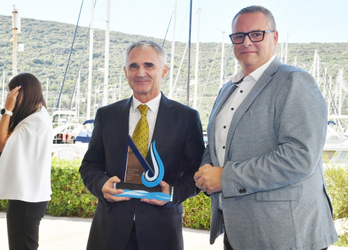 Fotografija 4 - Rogoznička marina Frapa osvojila srebro na dodjeli nagrada za 'Nautičko jedro 2024.'