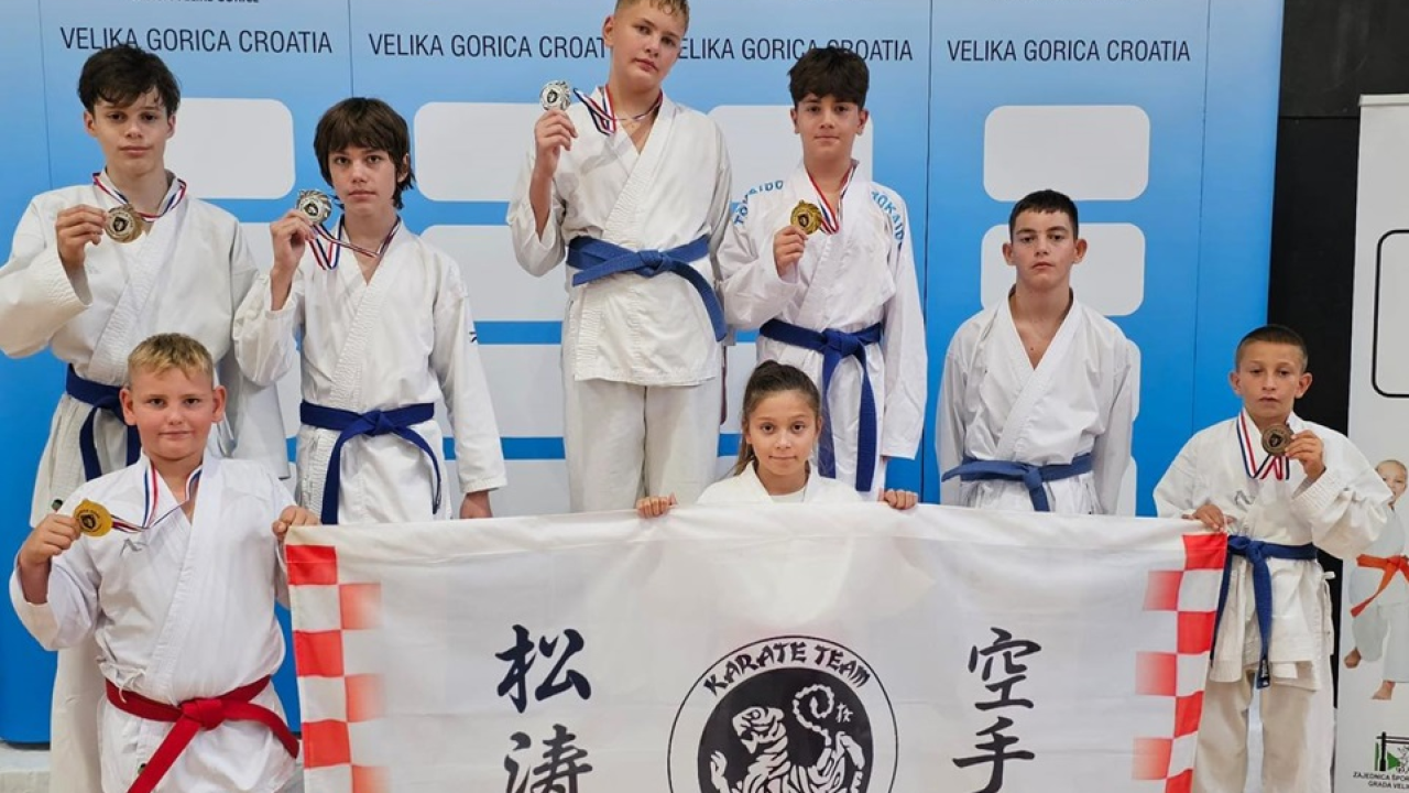 Karatekama vodičkog Okita šest medalja iz Velike Gorice