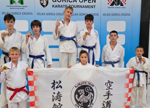 Karatekama vodičkog Okita šest medalja iz Velike Gorice