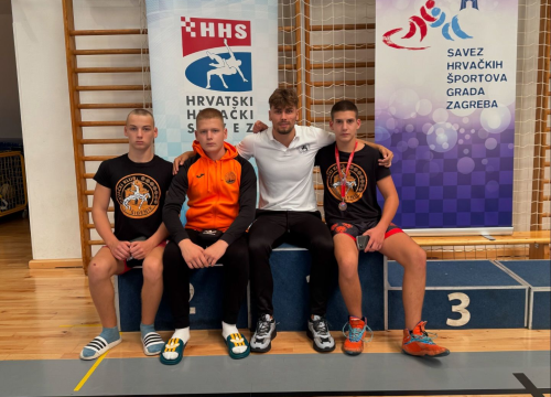 Šibenski hrvač Jakov Bulat brončani na Prvenstvu Hrvatske U15