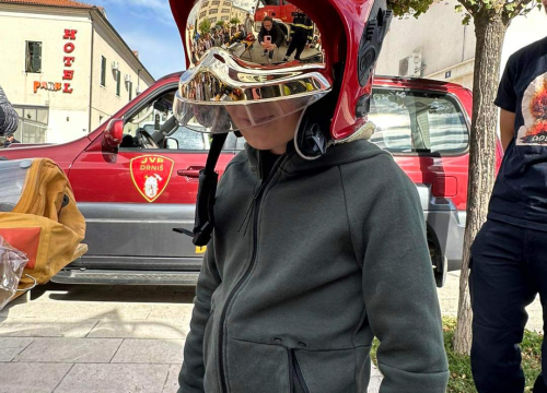 Fotografija 16 - U punoj spremi održana smotra operativnih snaga civilne zaštite Grada Drniša