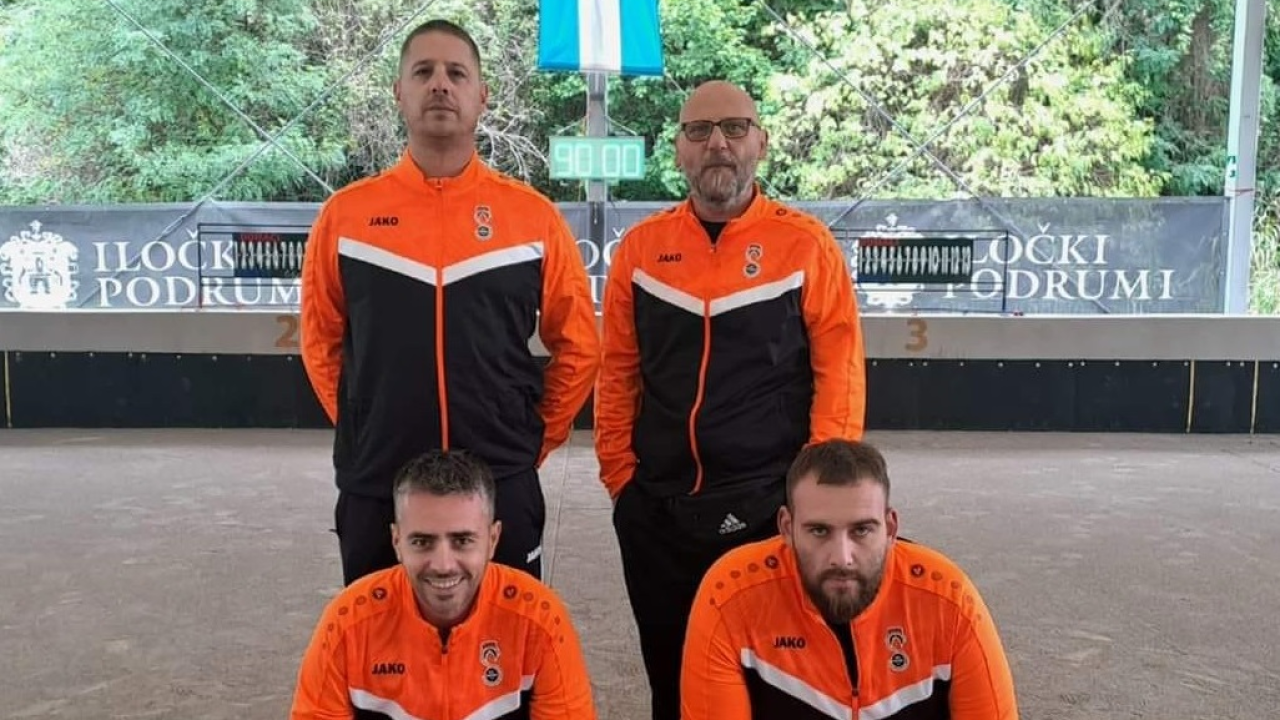 Boćari Šibenika 2020 nastupili na Kupu Hrvatske u Vukovaru