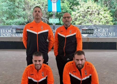 Boćari Šibenika 2020 nastupili na Kupu Hrvatske u Vukovaru