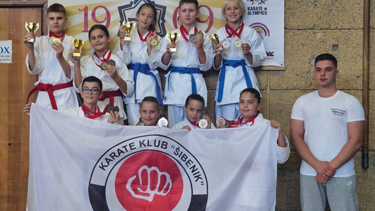 Karate klub Šibenik najuspješniji klub 'Karlovac Opena' u katama