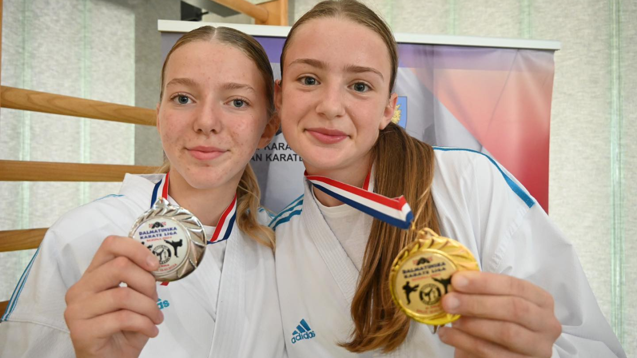 Karate klubu Okit Vodice pregršt medalja i ekipna titula na drugom kolu Dalmatinske lige
