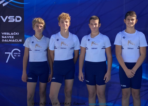 Najmlađi krkaši veslali na Pagu i vratili se sa zlatom, srebrom i broncom