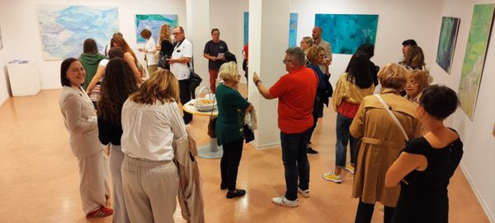 U knjižnici otvorena izložba mlade umjetnice Doris La Mazza