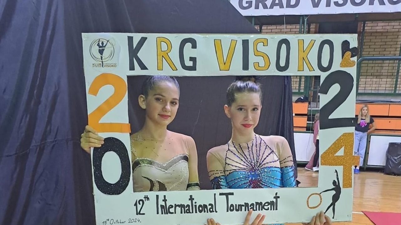 Gimnastičarke Šibenik-Dalmacije na međunarodnom natjecanju do dva zlata u duetu i još dvije individualne medalje