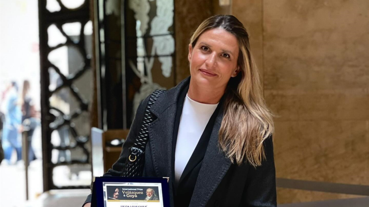 Franki Baranović u Barceloni dodijeljena prestižna nagrada Velázquez i Goya