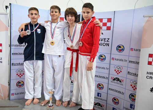 Fotografija 21 - Karate klub Okit Vodice među tri najbolja kluba u zemlji