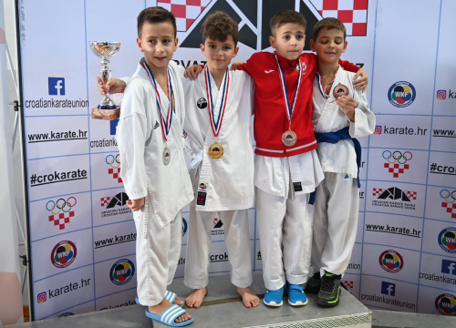 Fotografija 12 - Karate klub Okit Vodice među tri najbolja kluba u zemlji