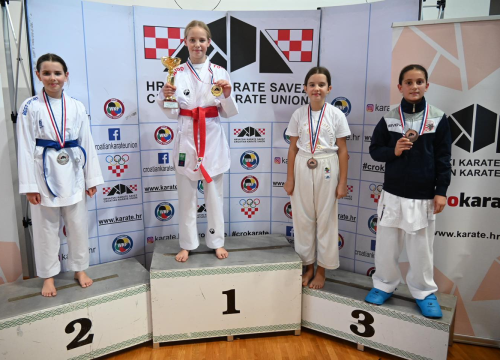 Fotografija 10 - Karate klub Okit Vodice među tri najbolja kluba u zemlji
