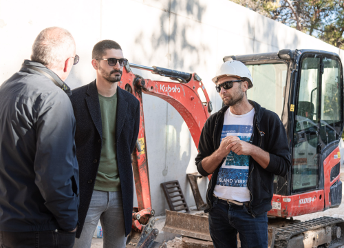 Fotografija 10 - Širenje za dobrobit najvažnijih korisnika - djece. Radovi na proširenju DV Šibenski tići idu punom parom