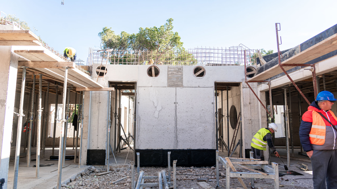 Širenje za dobrobit najvažnijih korisnika - djece. Radovi na proširenju DV Šibenski tići idu punom parom