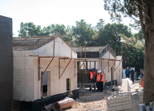 Fotografija 8 - Širenje za dobrobit najvažnijih korisnika - djece. Radovi na proširenju DV Šibenski tići idu punom parom