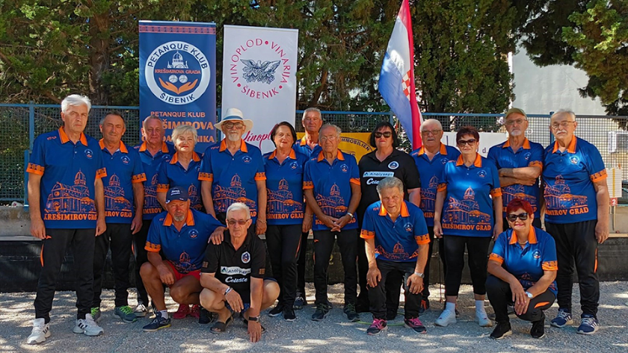 Šibenski Petanque klub Krešimirova grada nastupio u Ligi prvaka