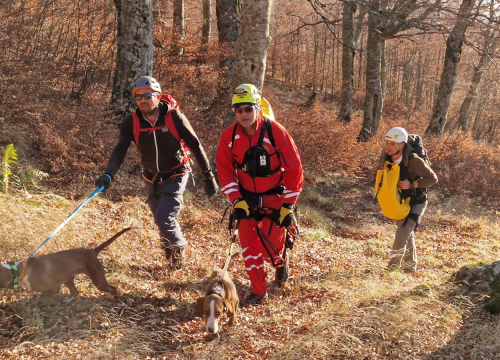 Fotografija 4 - Šibenski HGSS-ovci spasili dva lovačka psa na surovom terenu Dinare