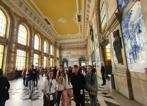 Fotografija 2 - Od Šibenika do Porta: Četvero učenika OŠ Juraj Šižgorić otputovalo u Portugal