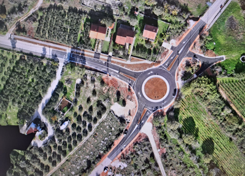 Fotografija 2 - Pogledajte kako izgleda novi kružni tok u Oklaju