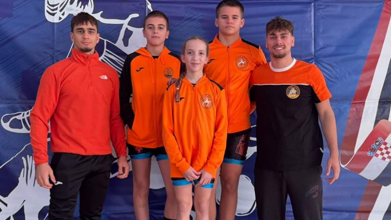 Hrvač Šibenika Ivan Shapovalov prvak Hrvatske u slobodnom stilu, Marta Mateja Višnjić brončana