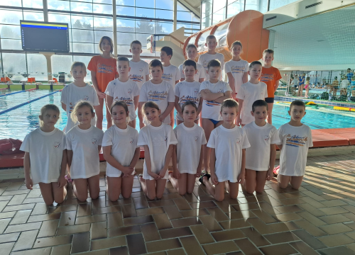 Plivači Šibenika na startu Otvorene Splitske lige za najmlađe osvojili zlato, srebro i dvije bronce