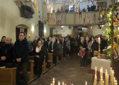 Fotografija 2 - U Crkvi svetog Nikole u Šibeniku slavljene mise za pomorce, njihove obitelji i sve putnike