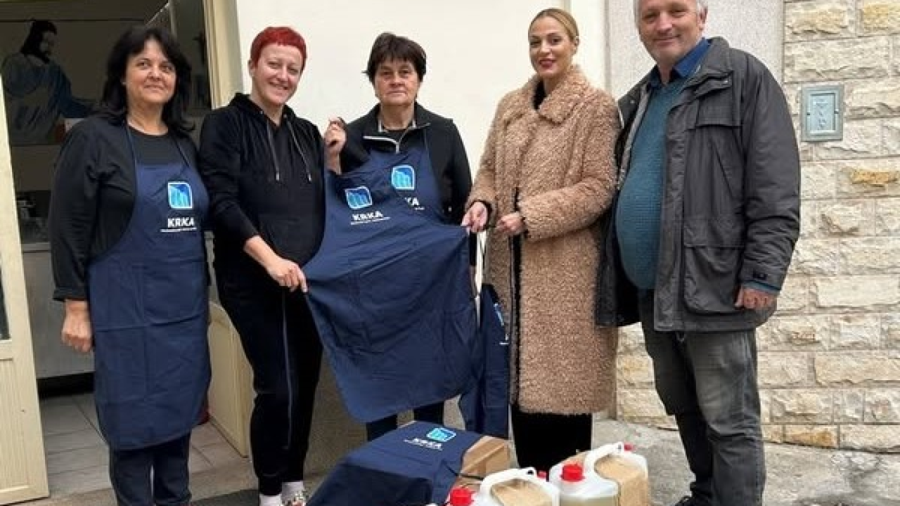 U NP Krka završena berba maslina, ulje darovali pučkoj kuhinji