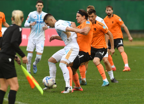 Šibenik poražen od Rijeke: Jedan eurogol, kiša i povučenost nisu narančastima dali priliku