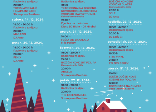 Fotografija 3 - Vodičani pripremili odličnu adventsku zabavu: Jole, Intrade, Željko Bebek, Magazin i mnogi drugi uz bogatu gastro ponudu