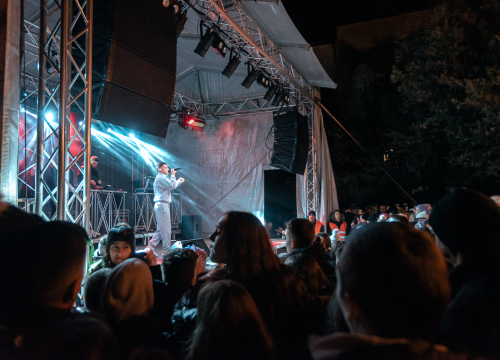 Fotografija 5 - Grše napunio park, a bura nije omela Šibenčane da uglas pjevaju njegove najveće hitove