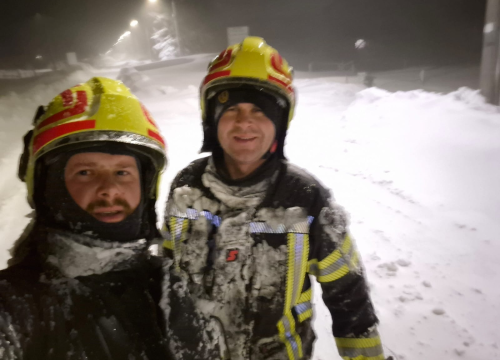 Fotografija 12 -  U Lici iz snježne oluje spašeno 48 ljudi