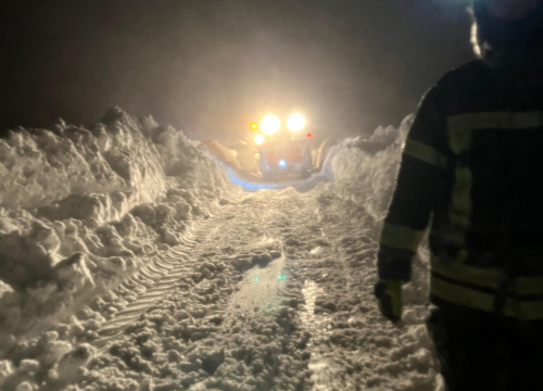 Fotografija 5 -  U Lici iz snježne oluje spašeno 48 ljudi