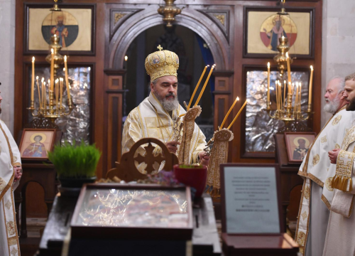 Fotografija 2 - Episkop dalmatinski Nikodim Kosović u Šibeniku predvodio liturgiju