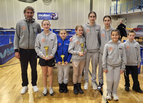 Stolnotenisačice Šibenika u Dugom Selu solidnim nastupima do tri medalje