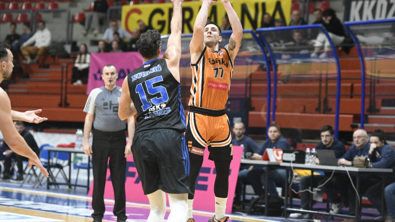 Šibenka poražena kod Dinama, šut za tricu opet problematičan, za domaće većinu koševa dala četvorica